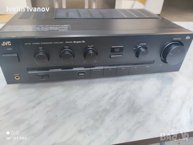 Jvc AX 311 BK, снимка 1 - Ресийвъри, усилватели, смесителни пултове - 47114985