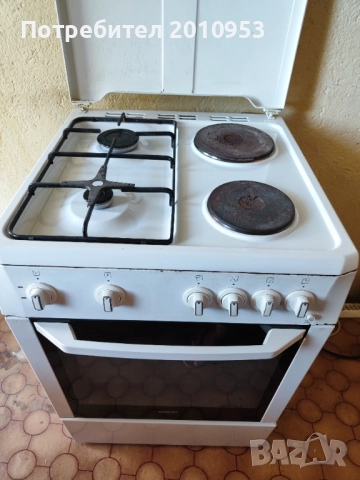 Комбинирана печка Beko на ток/газ