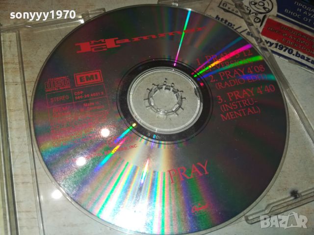 MC HAMMER CD-ВНОС GERMANY 0707241225, снимка 2 - CD дискове - 46499777