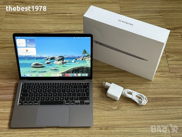 MacBook Air M1 SPG`8 CPU/7 GPU/8GB RAM/256GB SSD/Бат 15ч