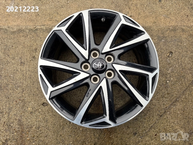 1 брой алуминиева джанта за Toyota Yaris-Hybrid 16