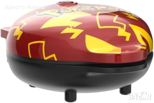 Гофретник Покемон Пикачу Uncanny Brands Animation Pokemon Pikachu, снимка 3 - Гофретници - 52358809