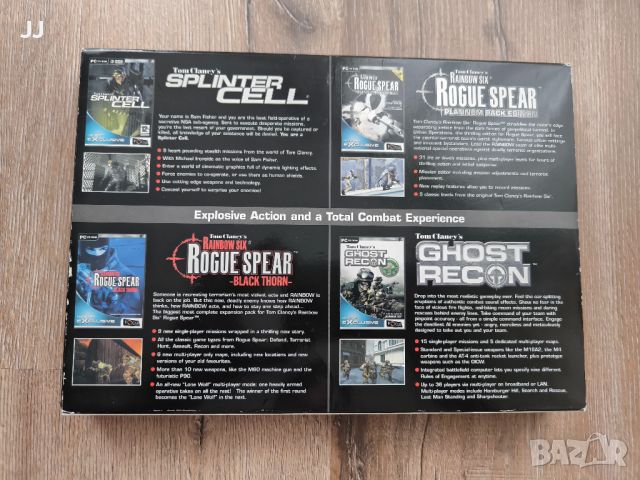 Tom Clancy's Collector’s Edition 4 Title Pack (PC: Windows, 2003), снимка 3 - Игри за PC - 45279489