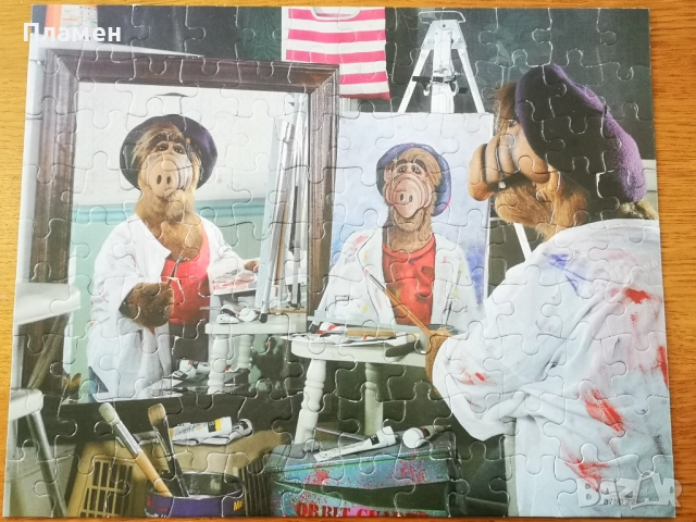 Ретро пъзел АЛФ, снимка 4 - Пъзели - 51881913