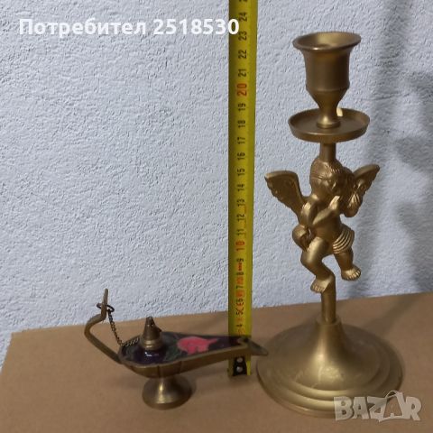 Свещник и лампа, снимка 4 - Декорация за дома - 45639593