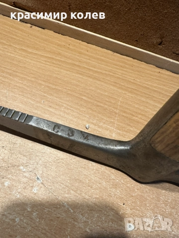 ръчно кован стар пикел, снимка 9 - Антикварни и старинни предмети - 52679280