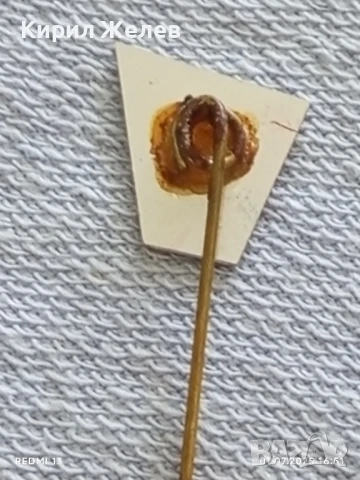 Пет значки стари редки AJAX, ITALIANO, CASTELLA за КОЛЕКЦИЯ 13709, снимка 11 - Колекции - 50863265