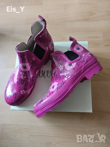 Красиви НОВИ гумени боти, номер 40, снимка 4 - Дамски боти - 51939663