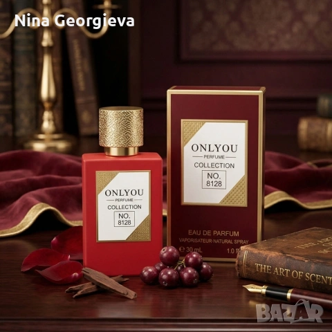Парфюмна вода Onlyou No.8128, 30 мл – Луксозен аромат с цитрус, подправки и ценна дървесина, снимка 3 - Дамски парфюми - 54028176