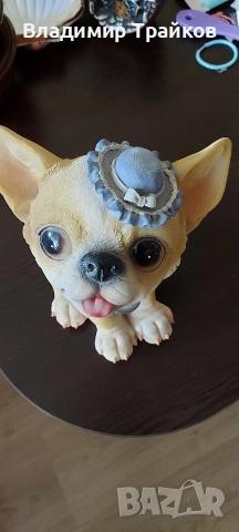 сувенир кученце момиче , снимка 2 - Декорация за дома - 52788604