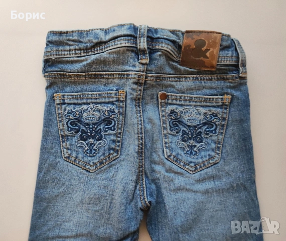 H&M - 1,5/2г - 92см - Детски Дънки за Момиче, снимка 5 - Бебешки дънки - 53371286