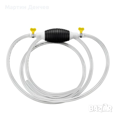 Ръчна помпа с маркуч за преливане на гориво, вода, масло и др.