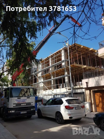 Транспорт и услуга на камион с кран Русе, снимка 3 - Услуги с автокран - 53403221