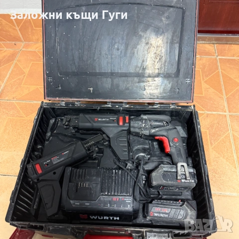 Акумулаторен винтоверт за сухо строителство WURTH ATS18+ MSV55 M-CUBE