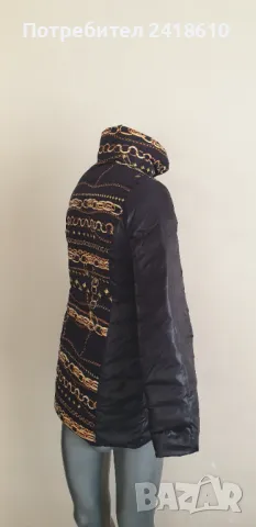 Versace VERSUS Gianni Versace Womens Long Down Jacket Size 44/ M- L ОРИГИНАЛ! Дамско пухено яке Двул, снимка 11 - Якета - 49388887