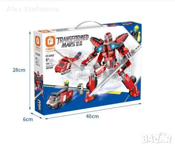 Детска играчка робот трансформарс - wj8, снимка 5 - Други - 52837407