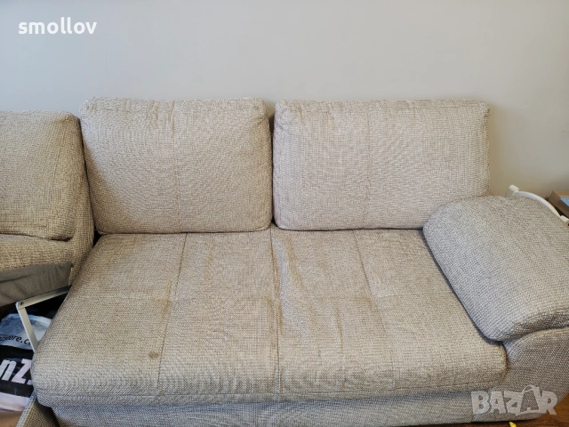 Ъглов диван с функция за спане, снимка 6 - Дивани и мека мебел - 53300702