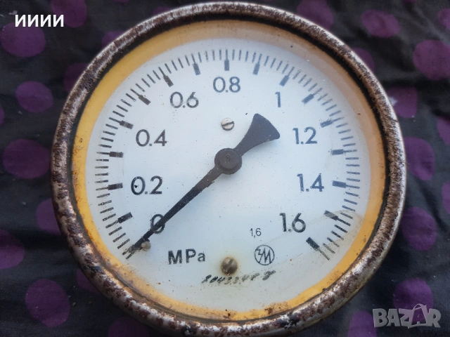 Манометър , снимка 2 - Други инструменти - 53151528