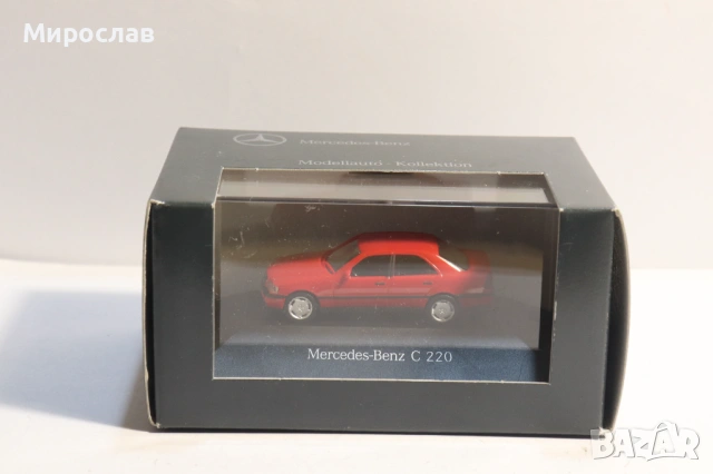 HERPA H0 1/87 MERCEDES BENZ C 220 КОЛИЧКА МОДЕЛ, снимка 2 - Колекции - 53566541