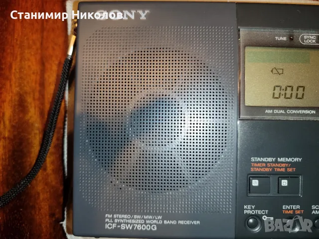 Sony ICF-SW7600G FM Stereo/SW/MW/LW PLL World Radio Band Receiver, снимка 12 - Радиокасетофони, транзистори - 48473850