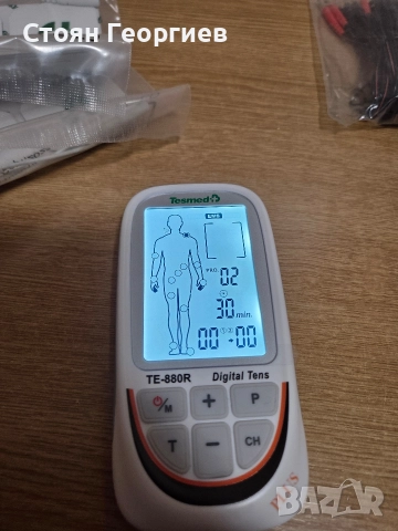 Мускулен електростимулатор Tesmed Te-880R Plus, 73 програми, 8 електрода, снимка 4 - Друга електроника - 52771367