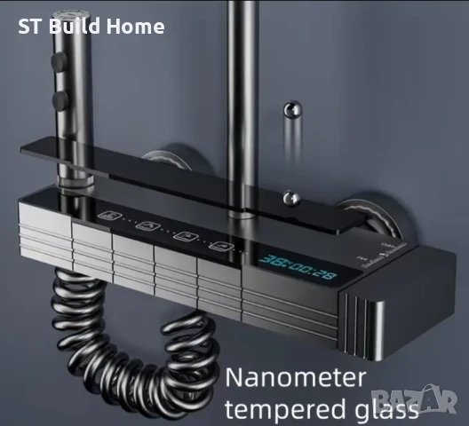 Луксозен Душ Комплект с LED Светлина, снимка 4 - Душове - 50907020