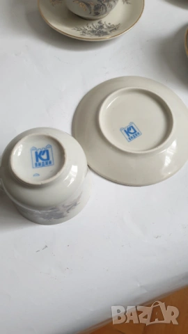 Сервиз за кафе - 13 части - фабрика Коста Йорданов гр.Видин, снимка 11 - Колекции - 53661366