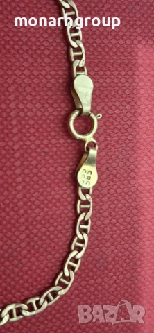 Златна гривна , снимка 5 - Гривни - 53778776