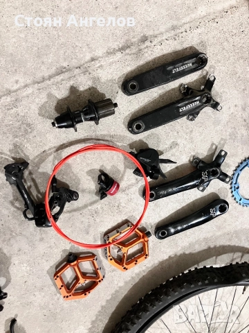 НАМАЛЕНИЕ НА ВСИЧКОВело части колело на части курбели капла спирачки, снимка 6 - Части за велосипеди - 52119647