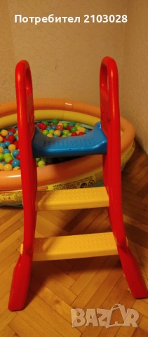 Пързалка DOLU + топки за басейн, снимка 2 - Други - 53403256