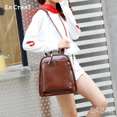 💕Дамска раница, снимка 4 - Раници - 52354951