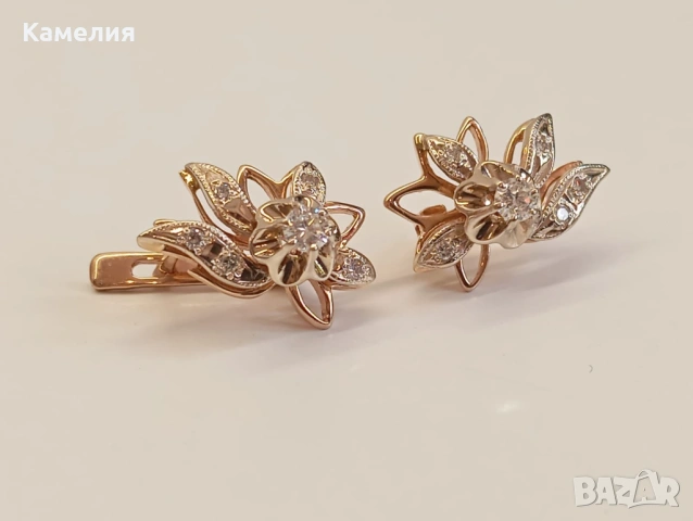 Руско злато , снимка 4 - Обеци - 54120165