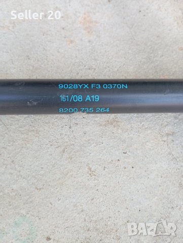 Амортисьор за капака на багажника Дачия Сандеро Логан, снимка 4 - Части - 51083549