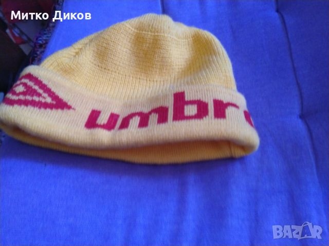 Зимна шапка  Умбро нова, снимка 3 - Шапки - 45718997