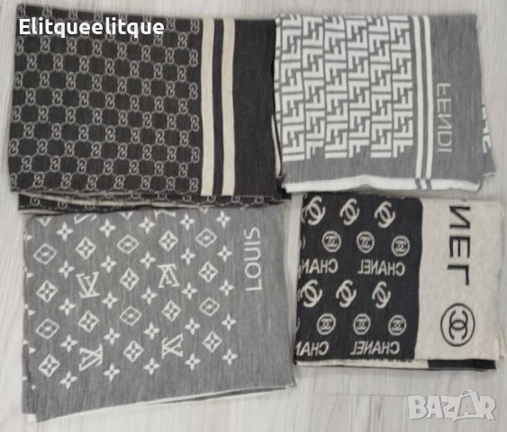 шалове chanel louis vuitton Christian Dior , снимка 2 - Шалове - 52430633