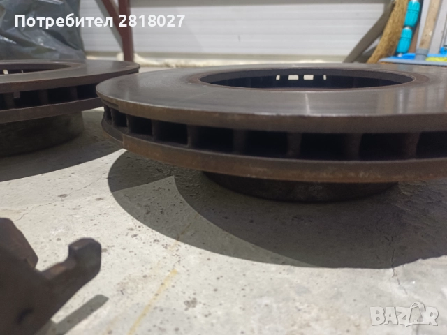 Дискове с накладки бмв 525д 197к.с., снимка 4 - Части - 52157969