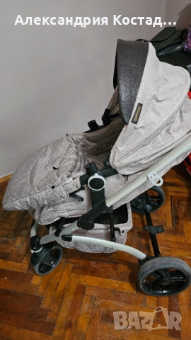 Бебешка количка 2в1, снимка 2 - Детски колички - 52352152