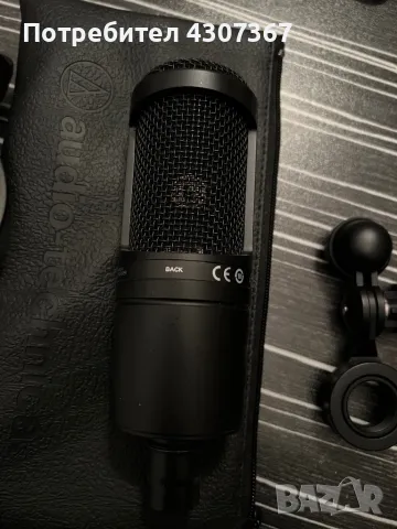 Audiotechnica AT2020 , снимка 1 - Микрофони - 48475871