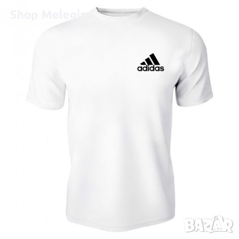 Adidas тениска бяло, снимка 1 - Тениски - 46364628