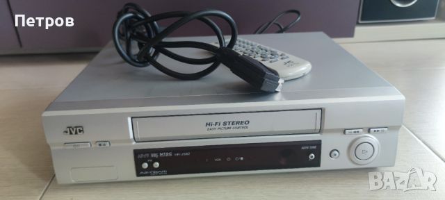 Видео JVC VHS , снимка 1 - Плейъри, домашно кино, прожектори - 46114781