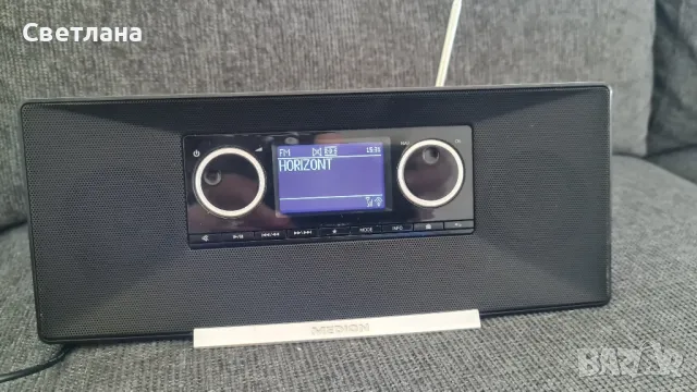 Medion MD87090 I-net, FM, DAB+,USB player. , снимка 6 - Радиокасетофони, транзистори - 49968054