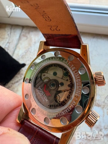 продавам чисто нов часовник -  Vostok-Europe GAZ-14 Limousine - 2426/5609060, снимка 5 - Мъжки - 53579492