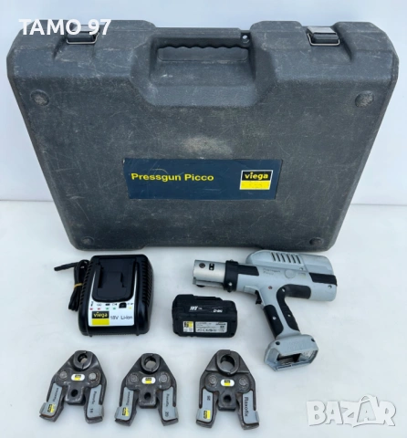 Viega Pressgun Picco 2-FL - Акумулаторна радиална преса за фитинги 16-20-25