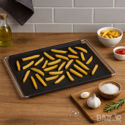 Постелка за фурна регулируема NoStik, 31x41см, до 49см.