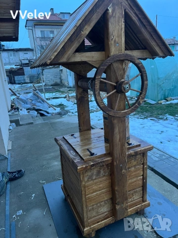 Декоративен кладенец, снимка 3 - Градински мебели, декорация  - 53720435