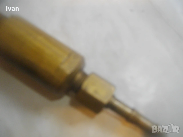 Качествен оригинален немски РЕДУЦИР ВЕНТИЛ ЗА КИСЛОРОД ЗА ОКСИЖЕН с искрогасител и манометри 315 bar, снимка 5 - Други инструменти - 54010902