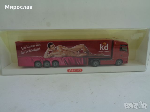 WIKING H0 1/87 MAN TGA КАМИОН МОДЕЛ КОЛИЧКА, снимка 1 - Колекции - 45900535