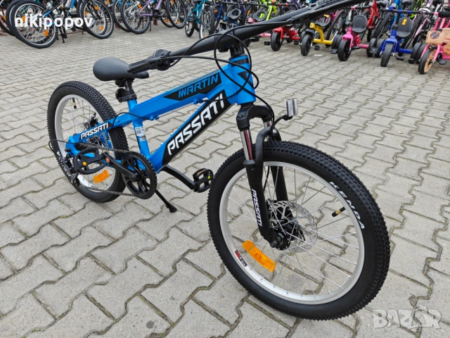 PASSATI Алуминиев велосипед 20" MARTYN db син, снимка 5 - Велосипеди - 53918272
