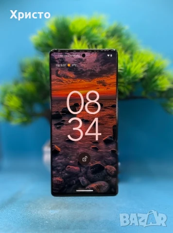 Google Pixel 6 Pro, 128GB, 12GB RAM, Dual SIM, 5G, Stormy Black , снимка 2 - Други - 50872083
