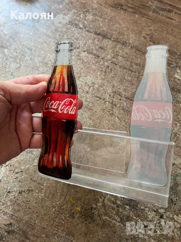 Кока кола пластмасов салфетник, снимка 2 - Колекции - 51078104